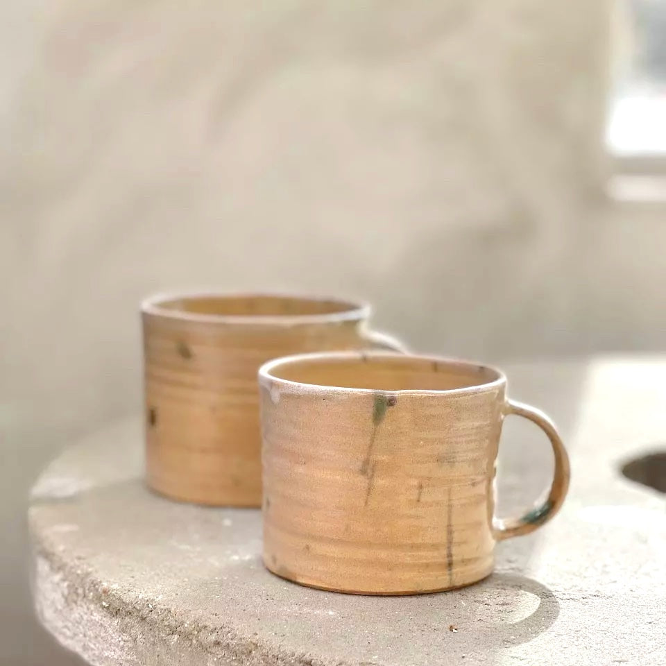 Mug émail naturel mat | Camilla Engdahl, Sweden