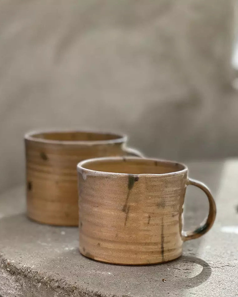 Mug émail naturel mat | Camilla Engdahl, Sweden